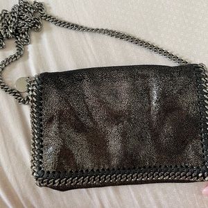 stella mccartney black crossbody bag